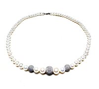 Halskette Miluna Dame Perle in Gold Perla PCL2099B